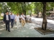 Работа по изграждане на нов тротоар на ул. Цар Симеон в район „Илинден“